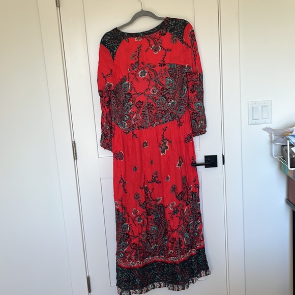 Freepeople red boho dress - Picture 4 of 4